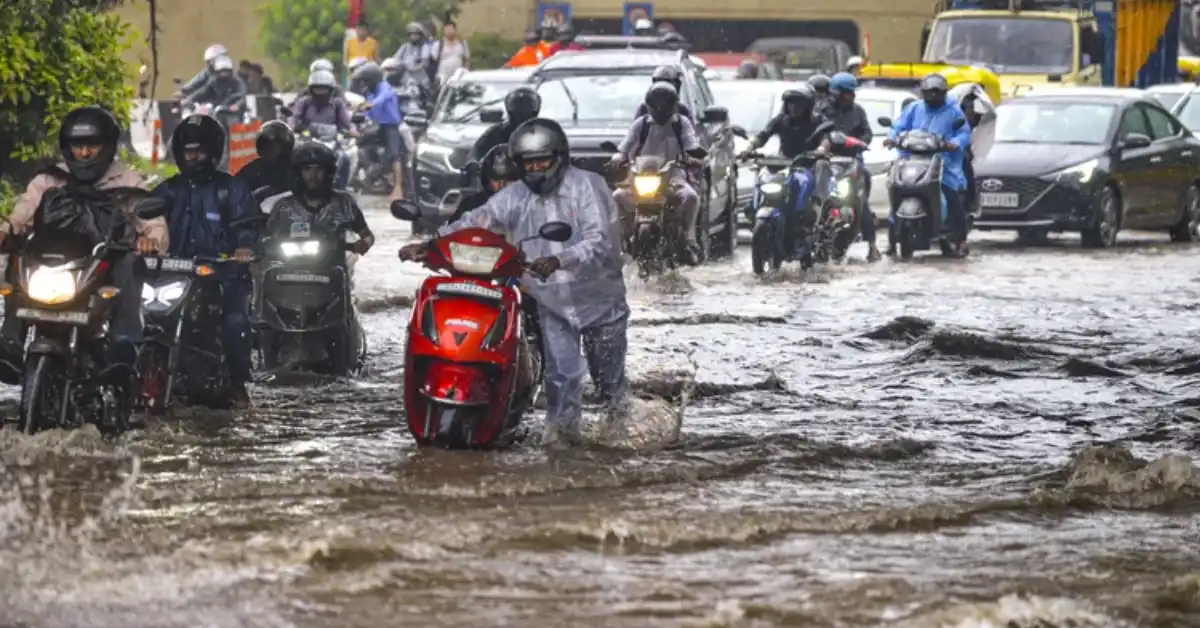 Gurugram drowns in heavy rain