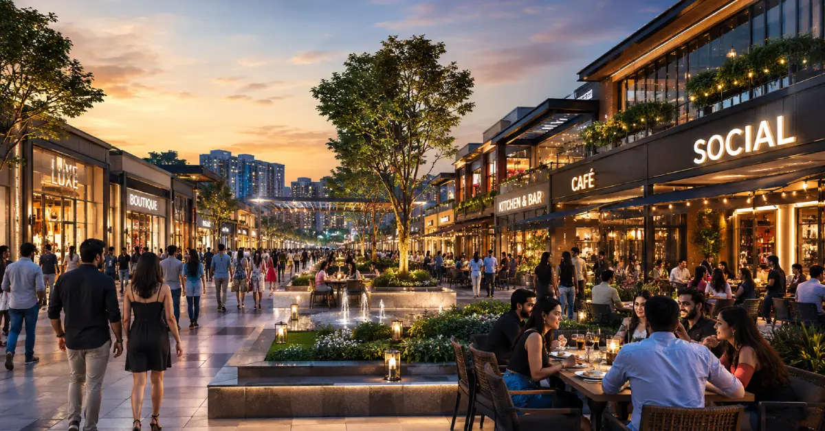 commercial spaces